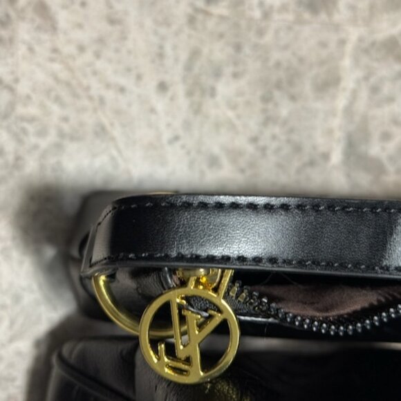 Brand New Pochette Style All Black Bag! Comes with Additional Strap! - Picture 3 of 5